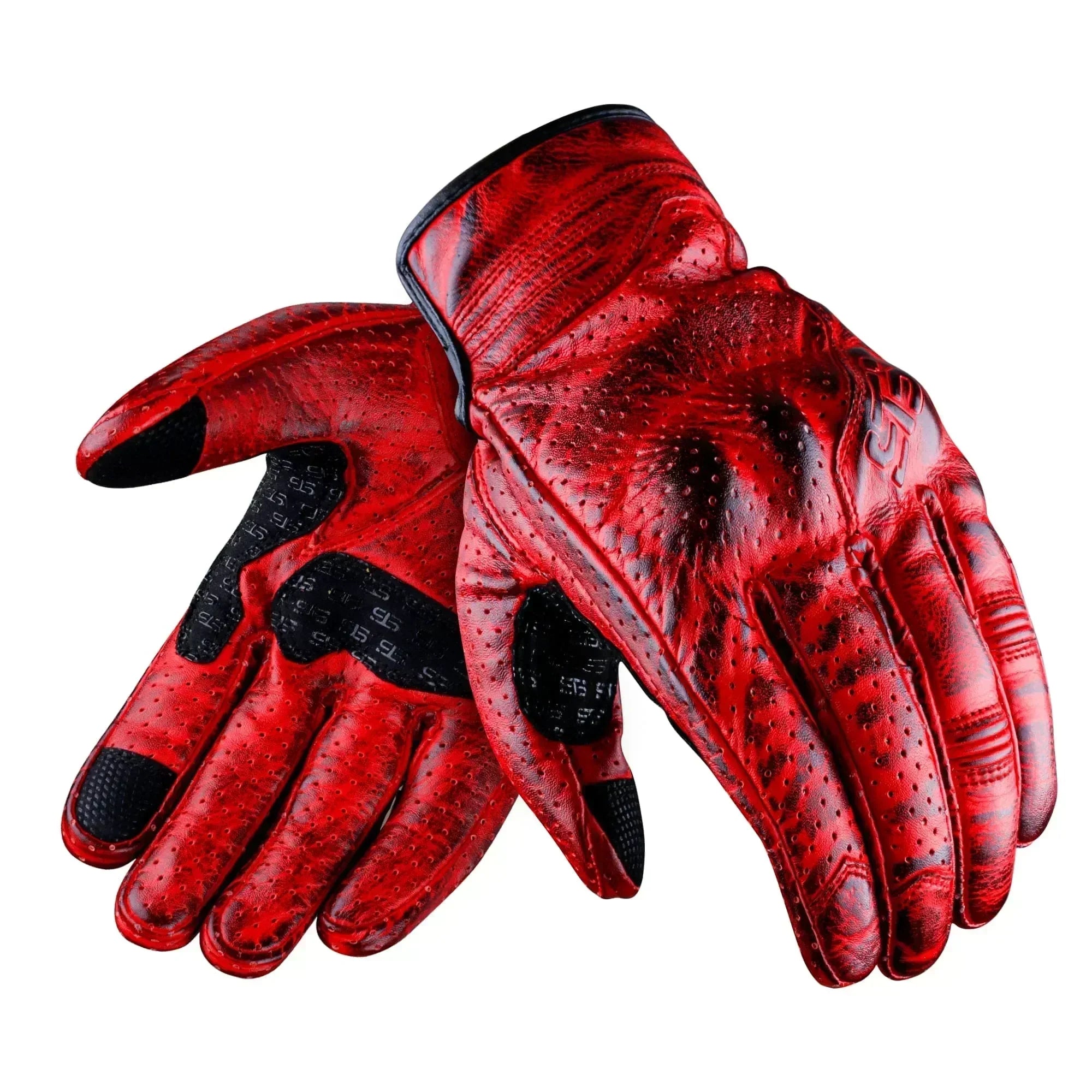helstons handschuhe größentabelle Motorrad-Lederhandschuhe Stechmoto ST 1715 Neo-Phill Cafè Race, Custom