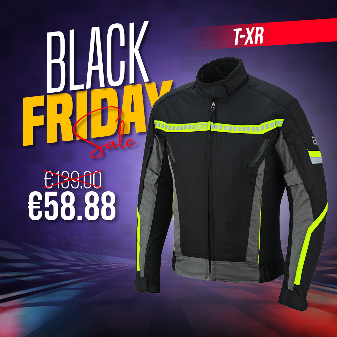 Moto Giubbotto in tessuto Stechmoto ST 1605 T-XR H2Out 3 Strati 4 Stagione ST