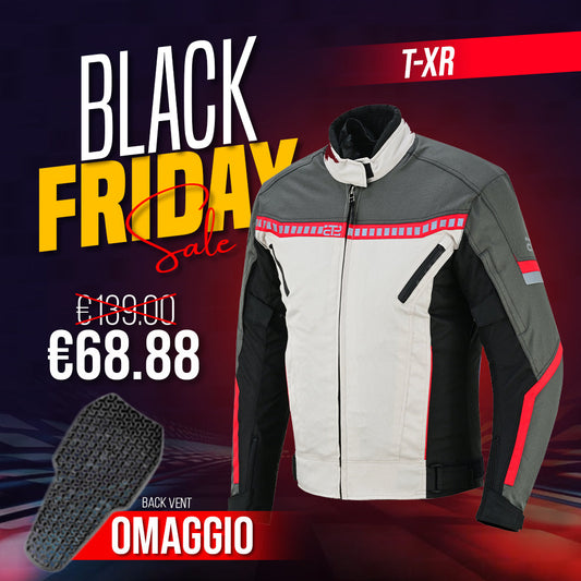 Giubbotto Moto in tessuto uomo Stechmoto ST 1605 T-XR H2Out 3 Strati 4 Stagione ST