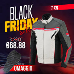 Giubbotto Moto in tessuto uomo Stechmoto ST 1605 T-XR H2Out 3 Strati 4 Stagione ST