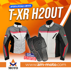Giubbotto Moto in tessuto uomo Stechmoto ST 1605 T-XR H2Out 3 Strati 4 Stagione ST