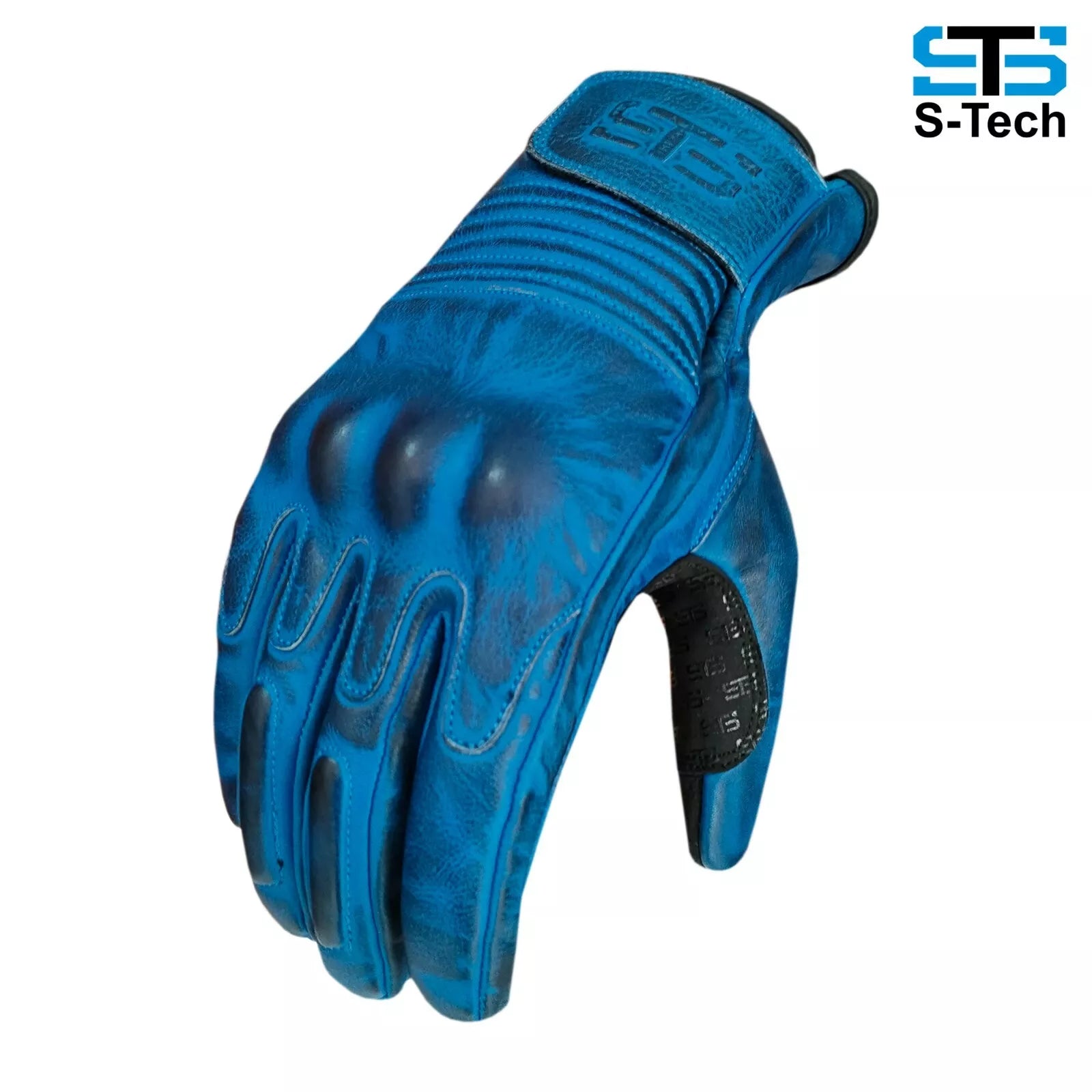 Moto Guanti In Pelle Stechmoto ST 1715 Neo-Phill Cafè Race - Foto 5