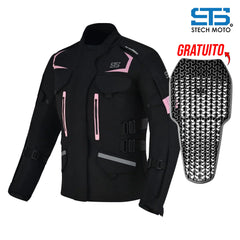 Moto Giacca in Tessuto da donna S-tech ST 815 Venom-X H2Out 3-Strati 4-Stagione ST