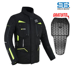 Moto Giacca in tessuto da uomo S-tech ST 825 Volcano H2Out 3 strati e 4 stagione ST
