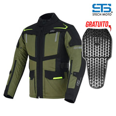 Giubbotto Moto in tessuto S-tech ST 838 Dragon H2Out 3 Strati e 4 Stagione ST