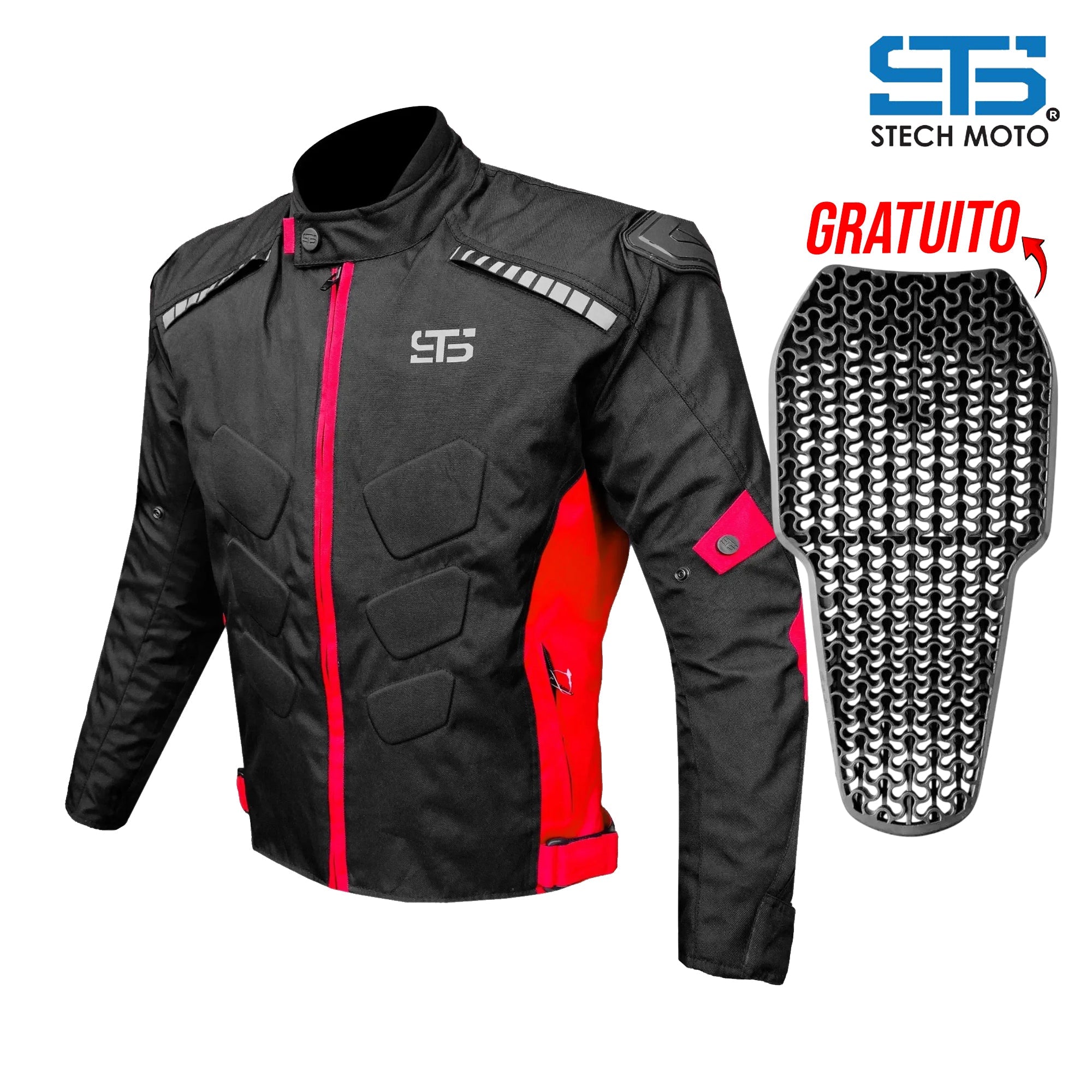 Giubbotto da moto in tessuto Stechmoto ST 868 CRUISE H2out 3-Strati 4 Stagione ST