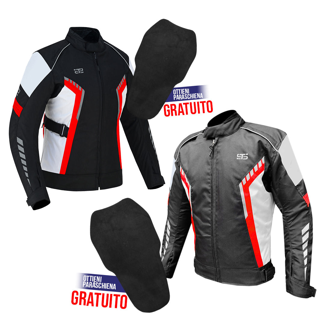 Moto Giacca in tessuto S-tech ST 848 MXP-Tex H2out 3-Strati 4-Stagione ST