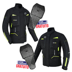 Moto giubbotto in tessuto S-tech ST 825 Volcano H2Out 3 Strati e 4 Stagione ST