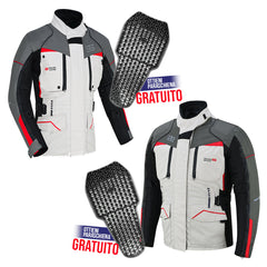 Moto Giacca in tessuto S-tech ST 825 Volcano H2Out 3 Strati e 4 Stagione ST