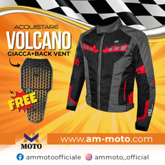 Moto giubbotto in tessuto Uomo Stechmoto ST 850 Volcano H2out e 3Strati 4Stagion