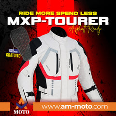 Moto Giubbotto in tessuto Stechmoto ST 820 MXP Tourer H2Out 3 Strati e 4 Stagione ST