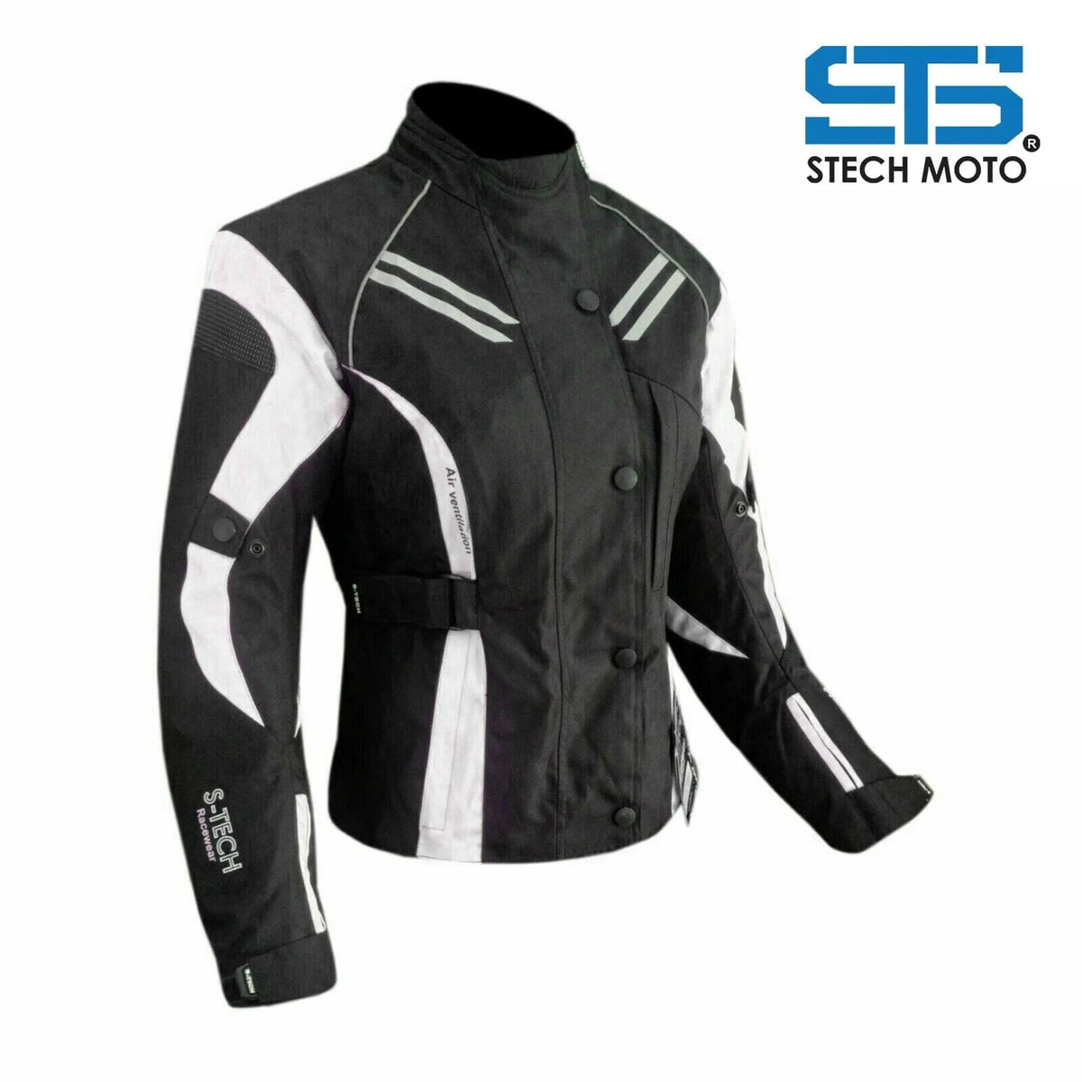 Giubbotto moto in tessuto da donna Stechmoto ST 840 H2O Tech Tre strati 4-stagioni ST