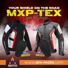 Moto Giacca in tessuto S-tech ST 848 MXP-Tex H2out 3-Strati 4-Stagione ST