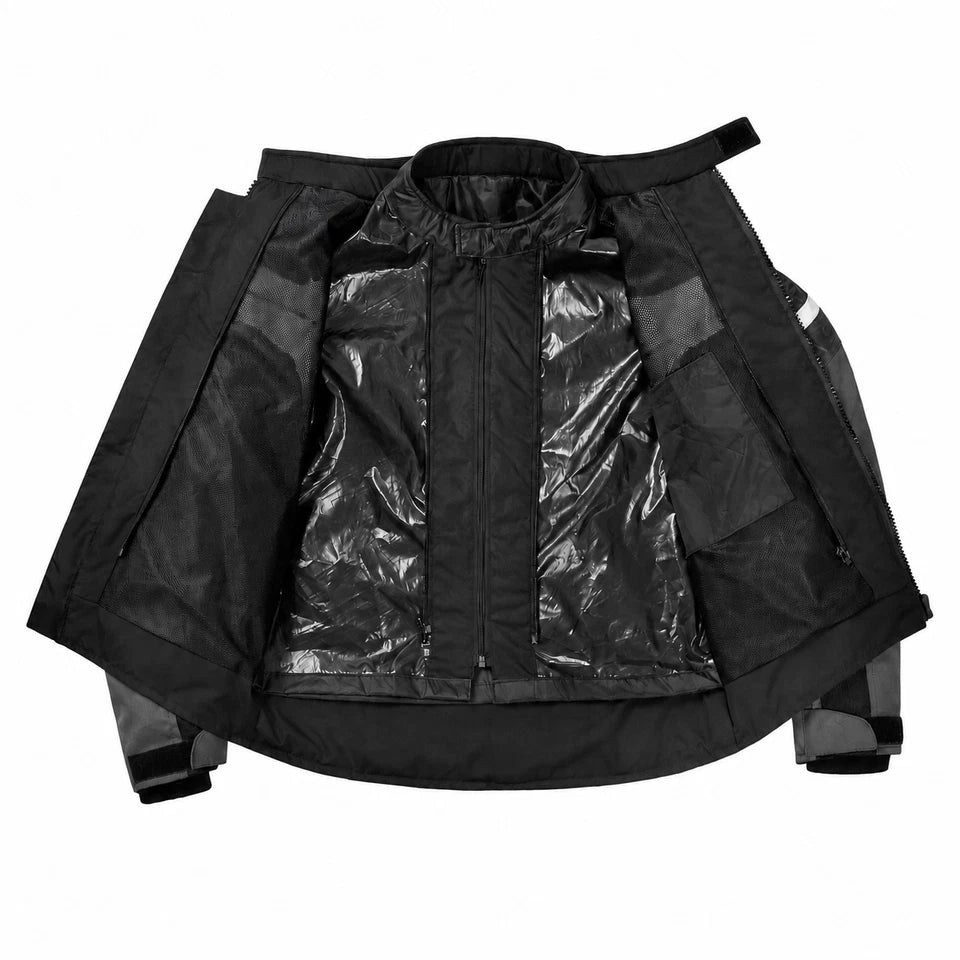 Moto giacca estivo Uomo S-Tech 870 AIR Impermeabile CE Protezione ST