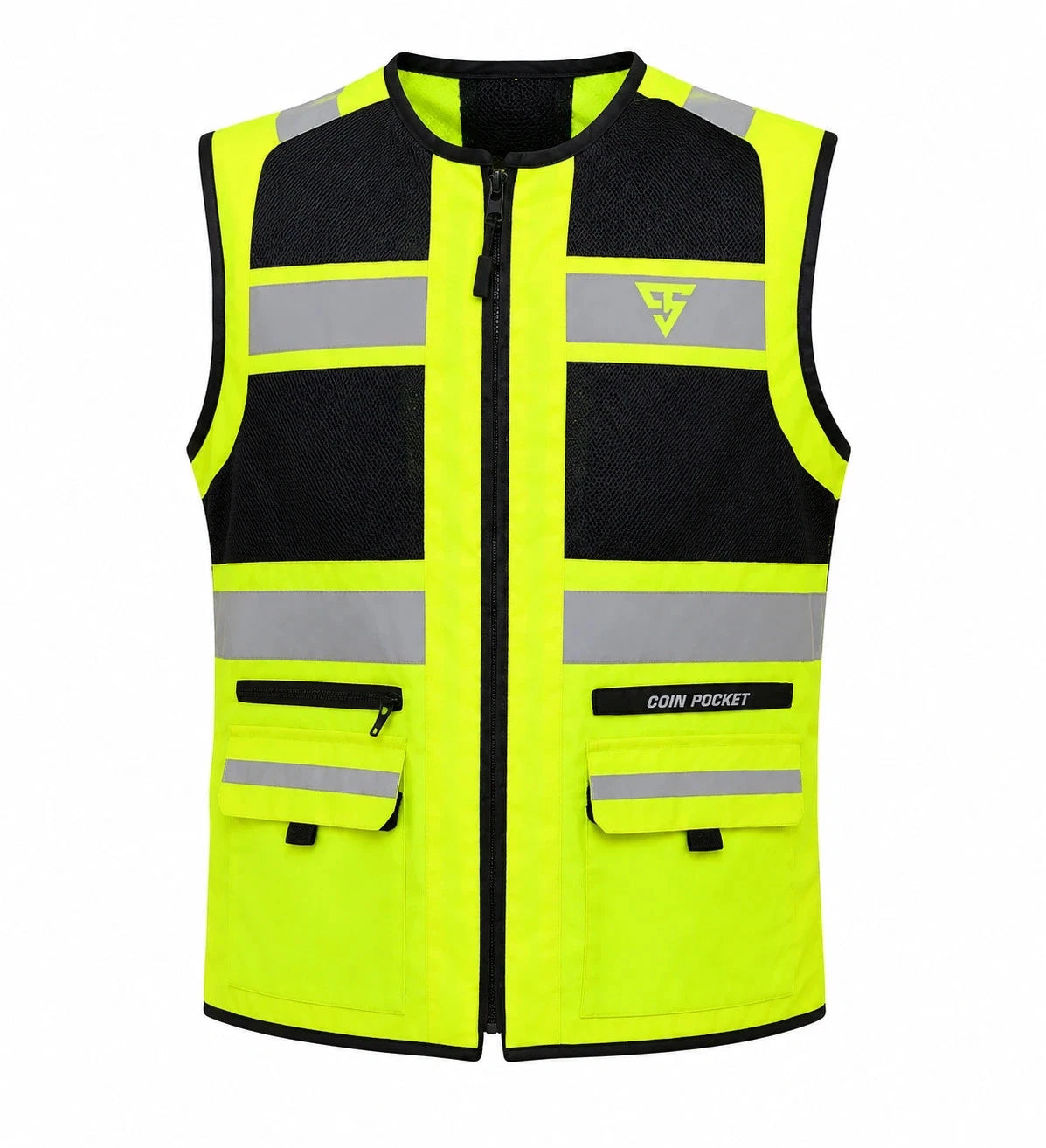 Gilet Alta Visibilità AQUILA A8 Riflettenti – Moto Lavoro Sicurezza ST