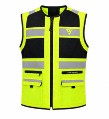Gilet Alta Visibilità AQUILA A8 Riflettenti – Moto Lavoro Sicurezza ST