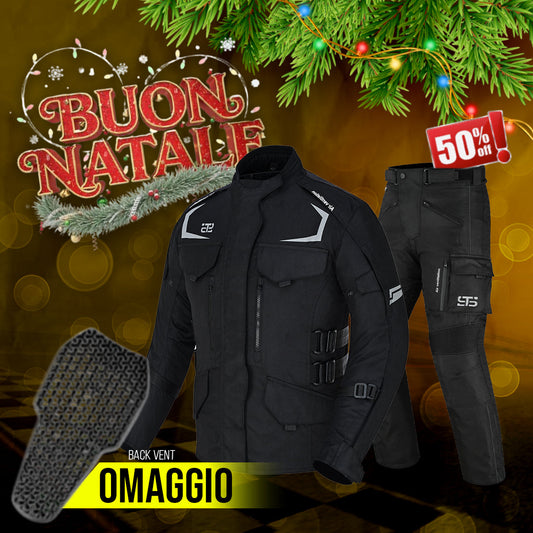 Moto Giacca e pantalone Stechmoto ST 815 Venom-X H2Out 3 Strati 4 Stagioni ST