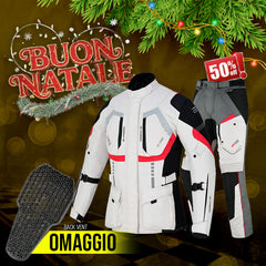 Moto Giubbotto e pantaloni in tessuto Stechmoto ST 820 MXP Tourer H2Out 3 Strati e 4 Stagione ST