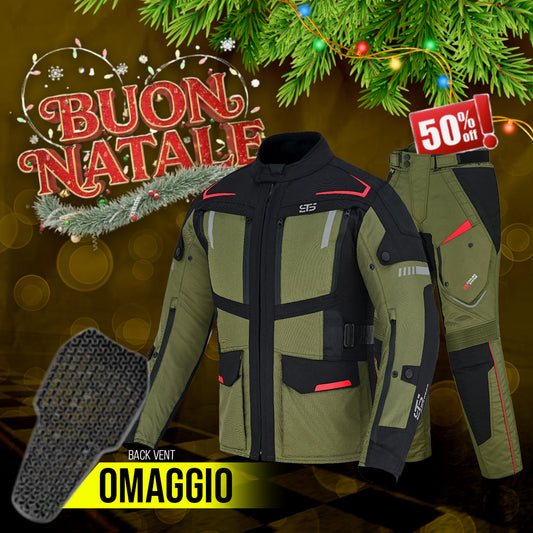 Moto Giacca e pantaloni tessuto S-tech ST 838 Dragon-X H2Out 3-Strati e 4-Stagione