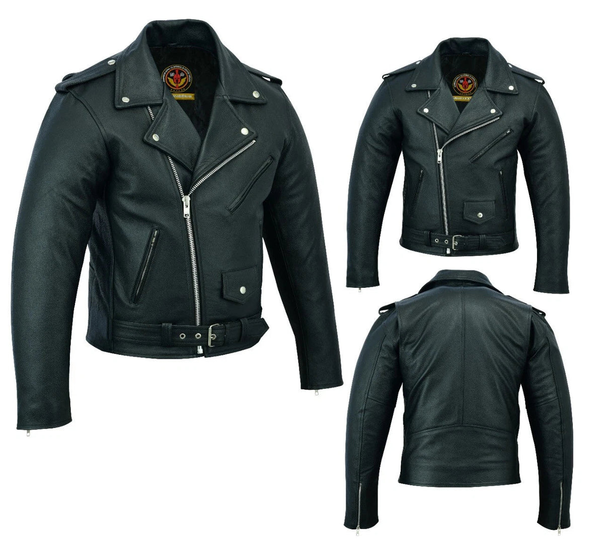 Giubbotto in pelle da Uomo Stechmoto ST 1530 Brando Vintage Custom & Café Race ST