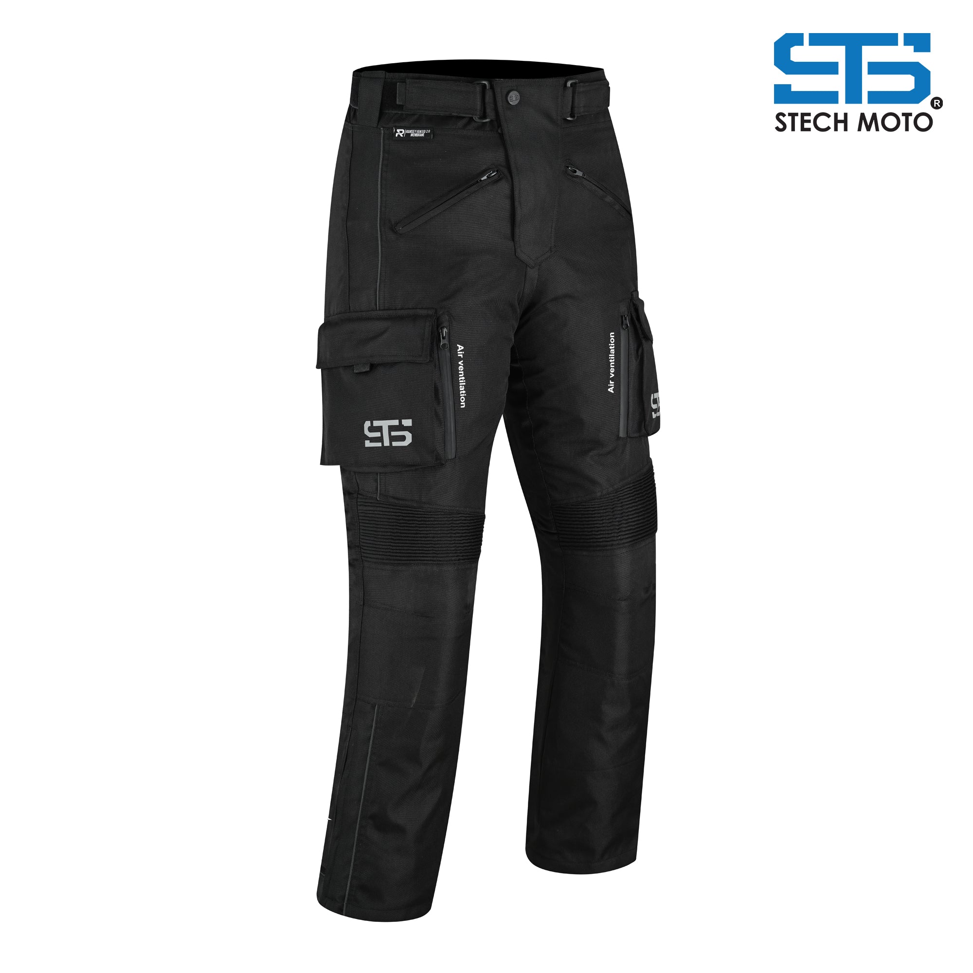 Moto Pantaloni in tessuto-Tex Tecnico Stechmoto ST OO7 GSM-TEX H2Out 3 Strati 4 Stagione ST