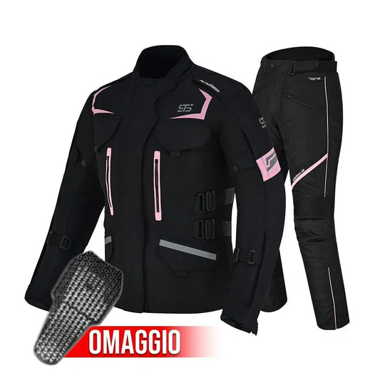 Moto Giacca e pantalone in Tessuto da donna S-tech ST 815 Venom-X H2Out 3-Strati 4-Stagione ST