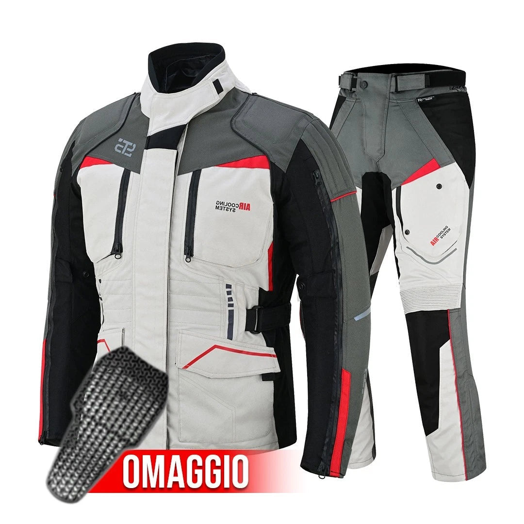 Moto Giacca e pantaloni Stechmoto ST 825 Volcano H2Out 3 strati e 4 stagione ST