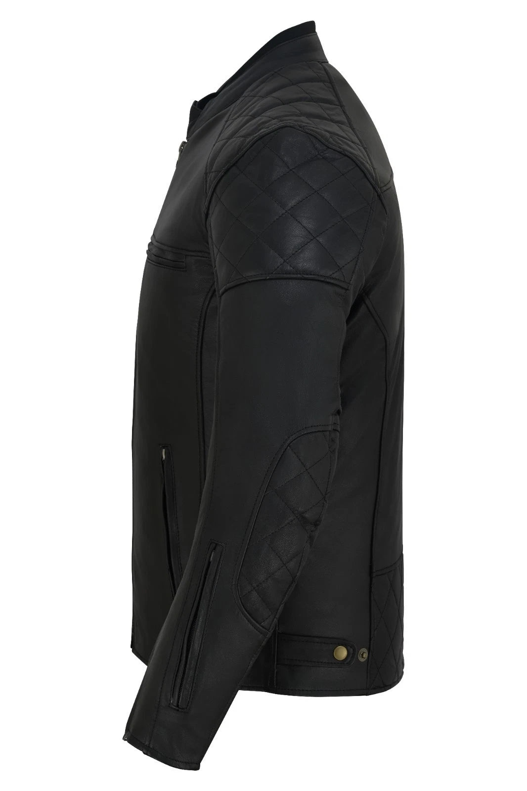 Giubbotto Moto in Pelle da Uomo Stechmoto ST 1755 Neo-Stemor Pelle Morbidissimo ST