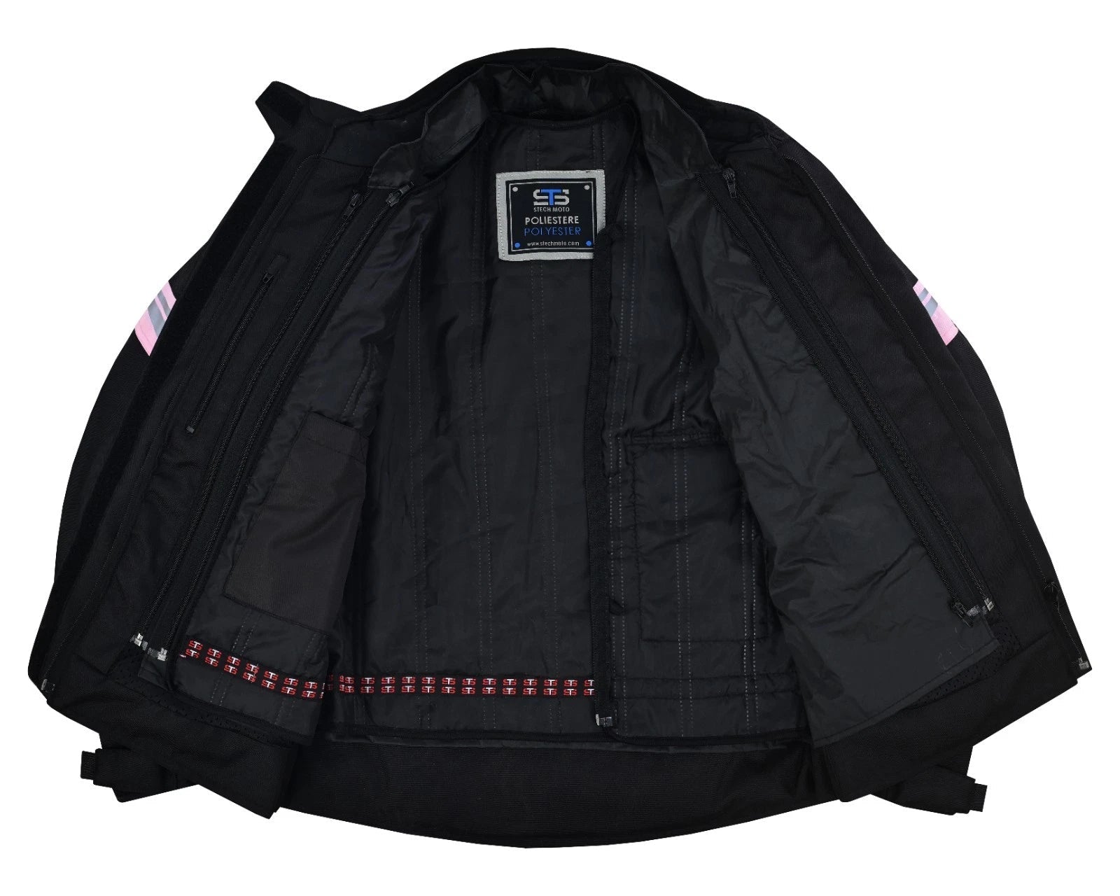 Moto Giacca in Tessuto da donna S-tech ST 815 Venom-X H2Out 3-Strati 4-Stagione ST