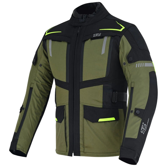 Giubbotto Moto in tessuto S-tech ST 838 Dragon H2Out 3 Strati e 4 Stagione ST