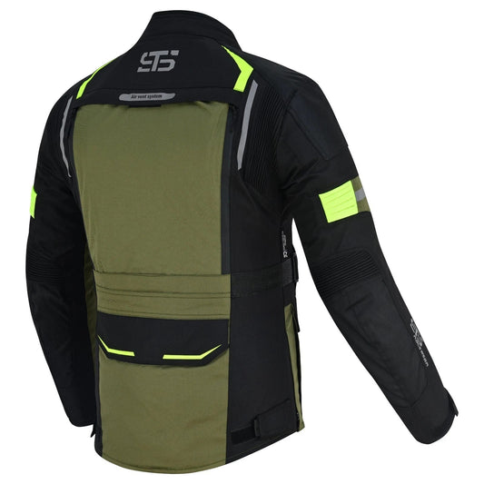 Giubbotto Moto in tessuto S-tech ST 838 Dragon H2Out 3 Strati e 4 Stagione ST