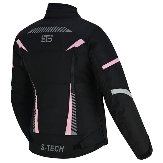 Moto giubbotto tessuto donna S-tech 1603 X-STELVIO 2.0 H2Out 3 Strati 4 Stagione ST