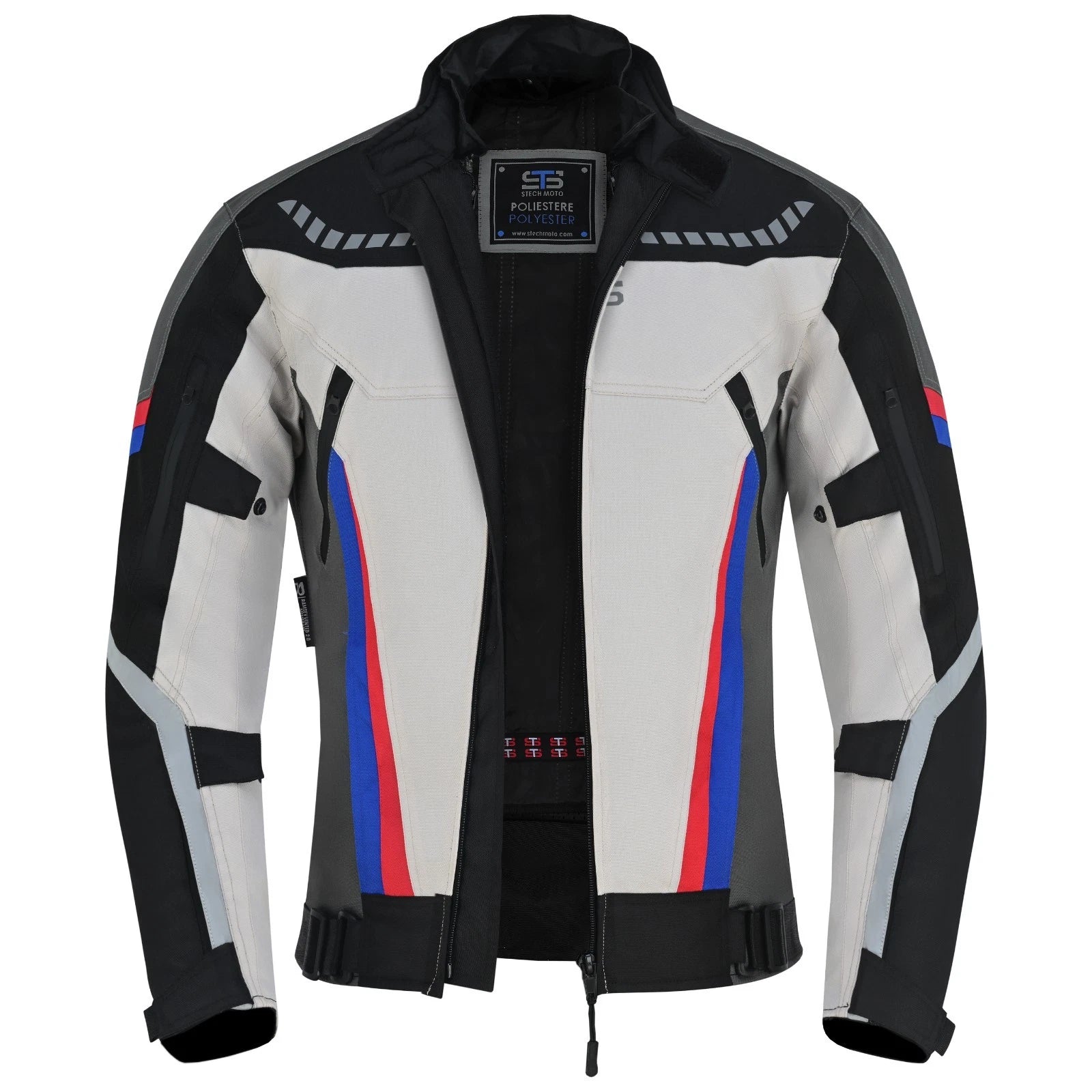 Moto giacca in tessuto S-Tech 1603 X-STELVIO 2.0 H2out 3-Strati e 4 stagione ST