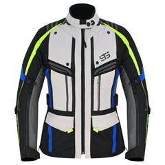 Moto giubbotto in tessuto S-Tech 828 ICE-ROAD H2Out 3 Strati 4-Stagione ST