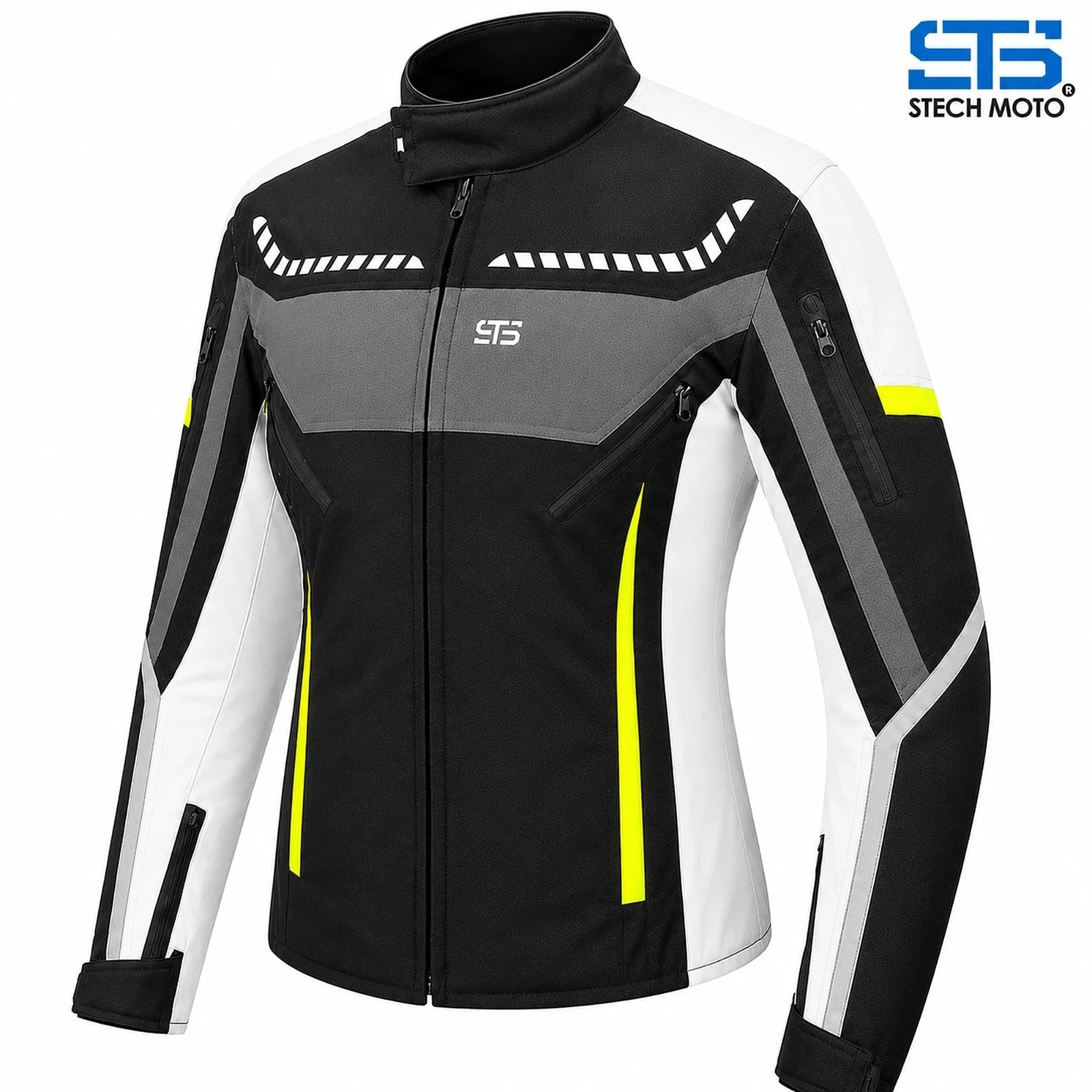 Moto Giacca in tessuto donna S-tech 1602 X-STELVIO H2Out 3-strati 4 Stagioni ST