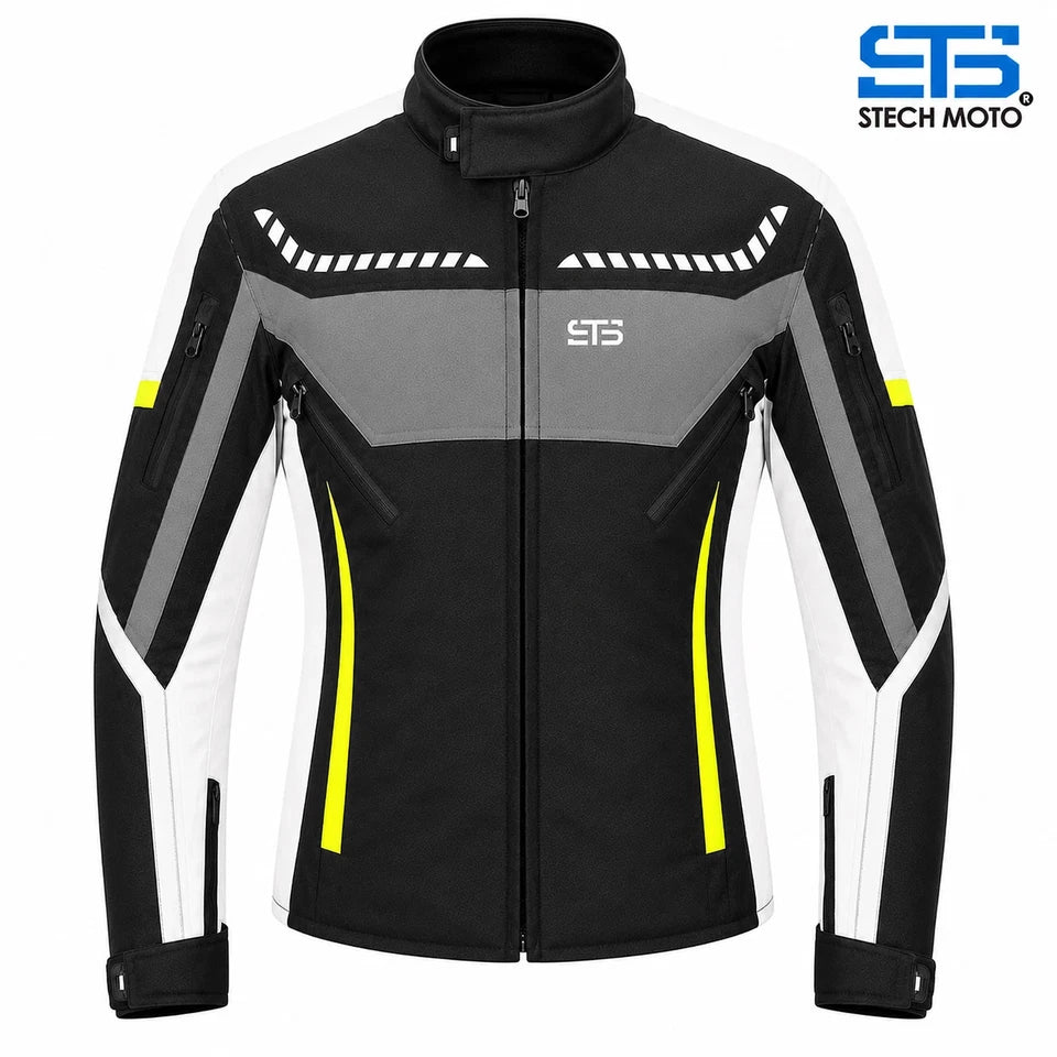 Moto Giacca in tessuto donna S-tech 1602 X-STELVIO H2Out 3-strati 4 Stagioni ST