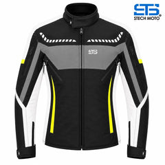 Moto Giacca in tessuto donna S-tech 1602 X-STELVIO H2Out 3-strati 4 Stagioni ST