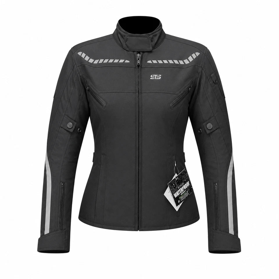 Moto Giacca in tessuto donna S-tech 1602 X-STELVIO H2Out 3-strati 4 Stagioni ST