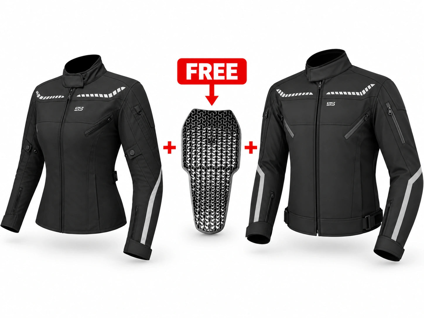 Moto giubbotto in tessuto tecnico S-tech 1602 X-STELVIO H2Out 3-Strati 4 Stagione ST