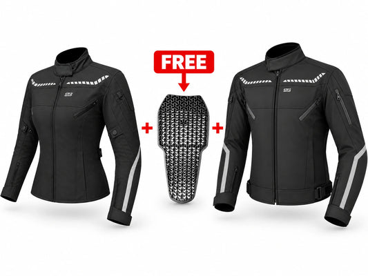 Moto giubbotto in tessuto tecnico S-tech 1602 X-STELVIO H2Out 3-Strati 4 Stagione ST