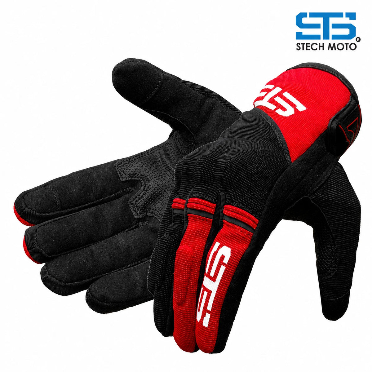 Moto Guanti tessuto S-tech F-835 Matt Moto cross Enduro Off-Road ST
