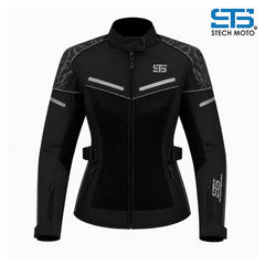 Giubbotto Moto estivo in tessuto da donna S-tech ST 001 AIR H2Out e 2 strati ST