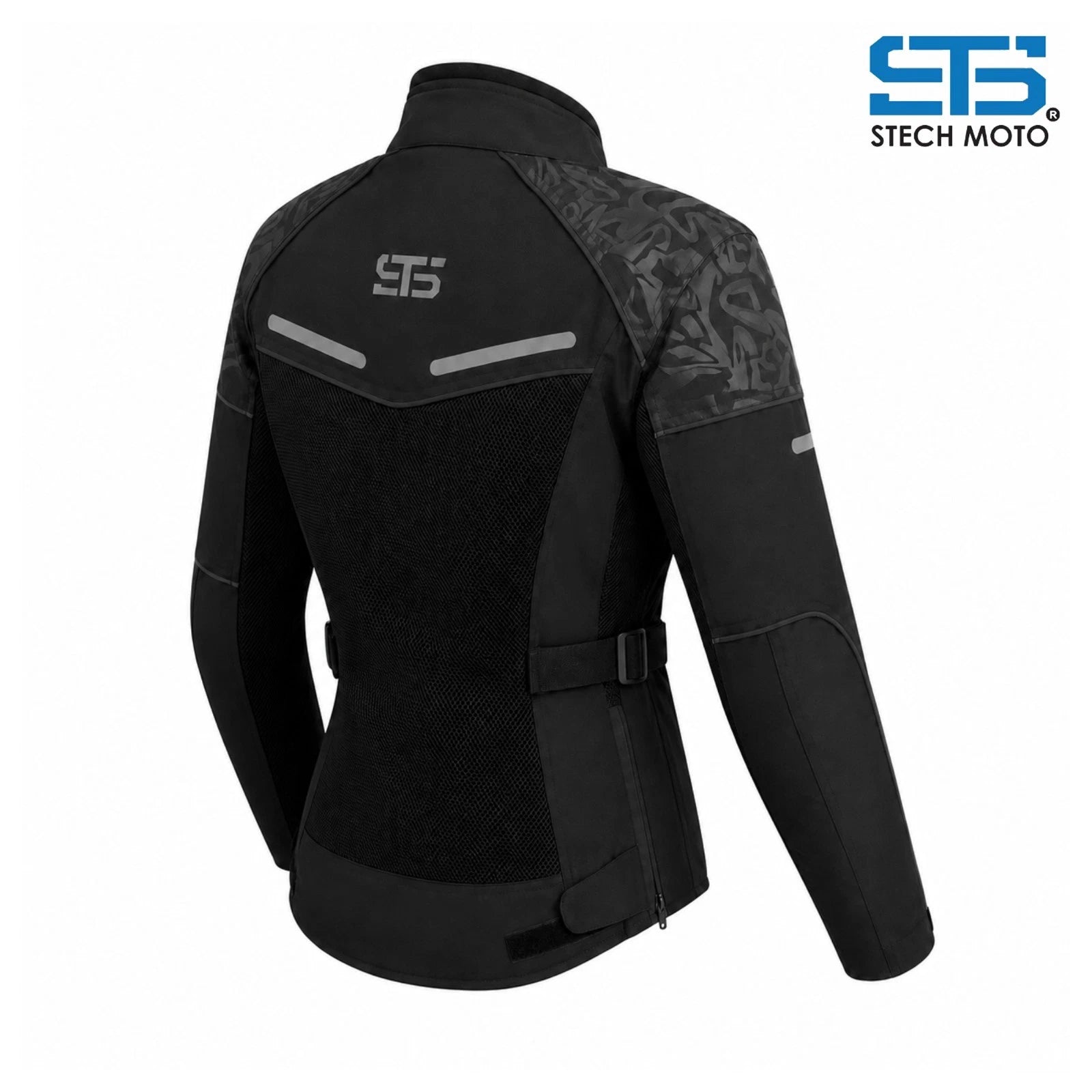 Giubbotto Moto estivo in tessuto da donna S-tech ST 001 AIR H2Out e 2 strati ST