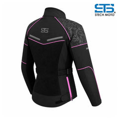 Giubbotto Moto estivo in tessuto da donna S-tech ST 001 AIR H2Out e 2 strati ST