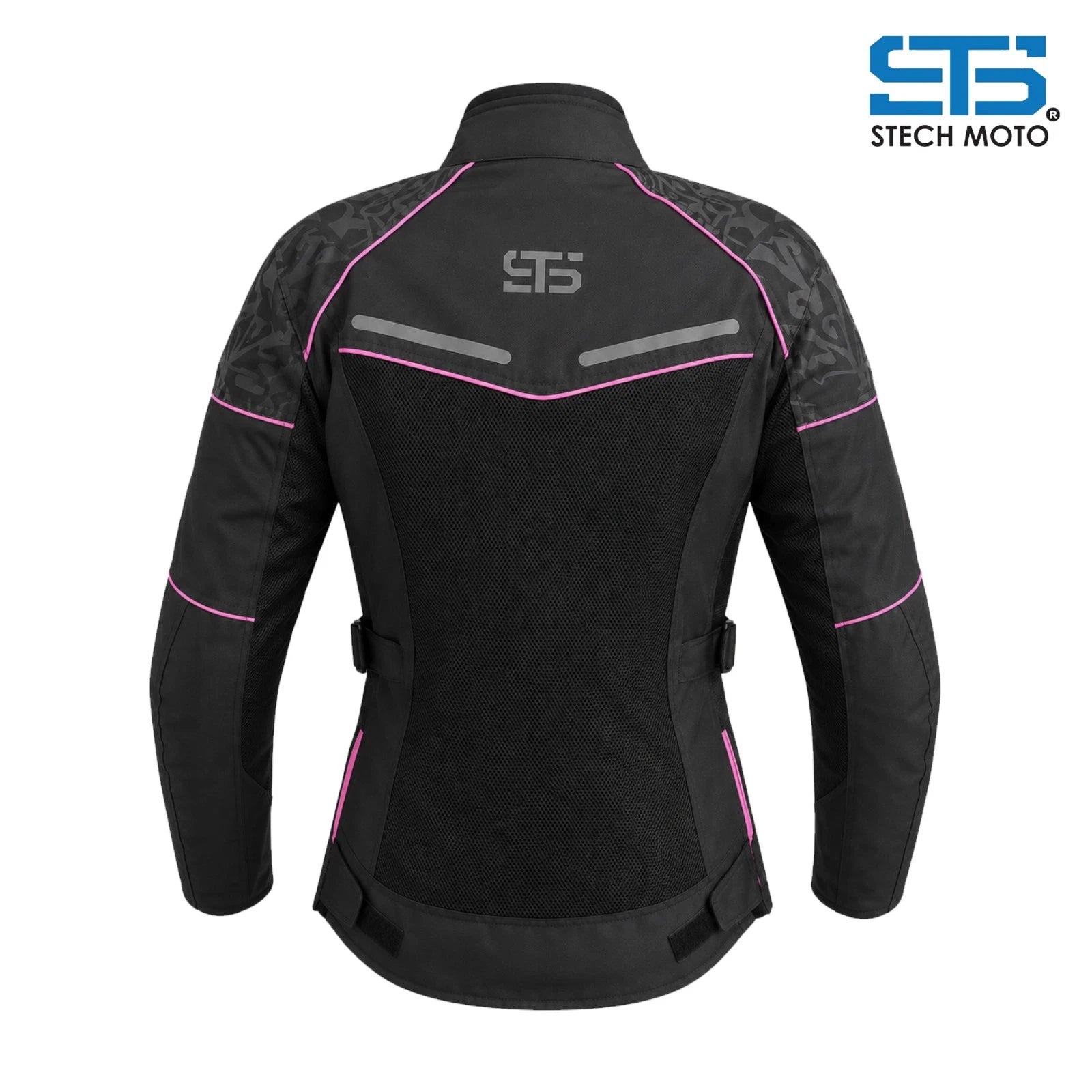 Giubbotto Moto estivo in tessuto da donna S-tech ST 001 AIR H2Out e 2 strati ST