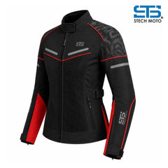 Giubbotto Moto estivo in tessuto da donna S-tech ST 001 AIR H2Out e 2 strati ST