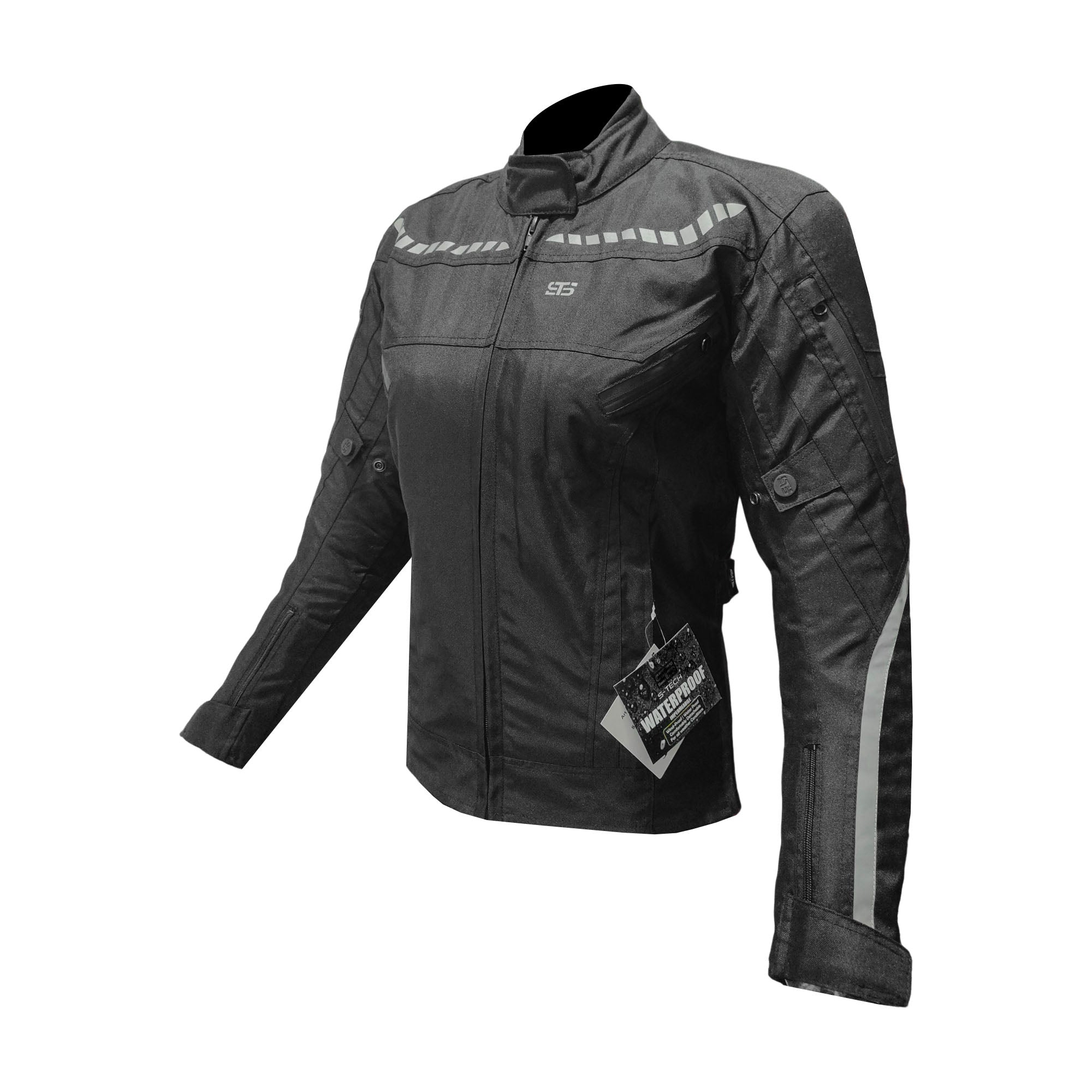 Giubbotto da moto  in tessuto donna Stechmoto ST 1602 X-STELVIO H2Out 3-strati 4 Stagione ST