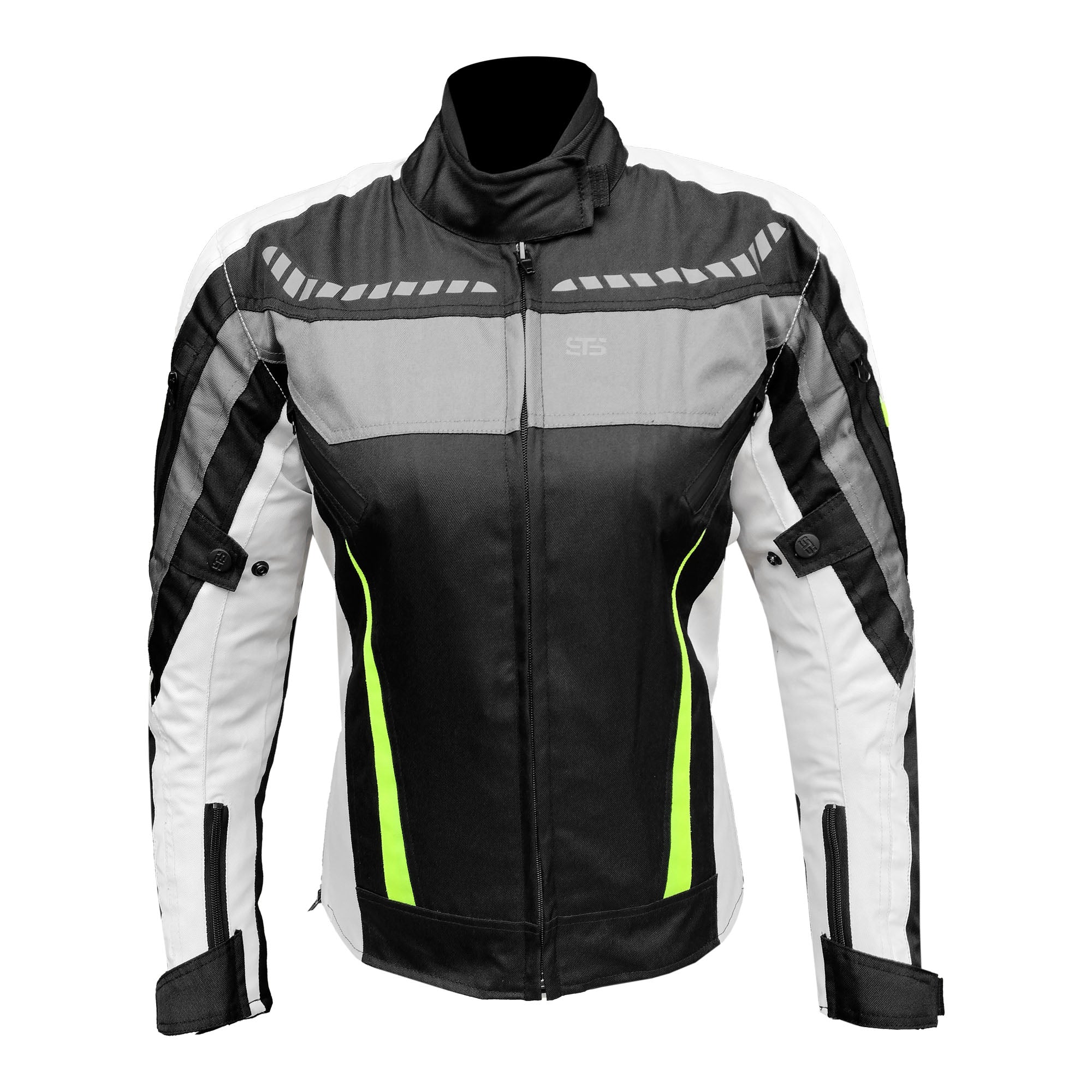 Giubbotto da moto  in tessuto donna Stechmoto ST 1602 X-STELVIO H2Out 3-strati 4 Stagione ST