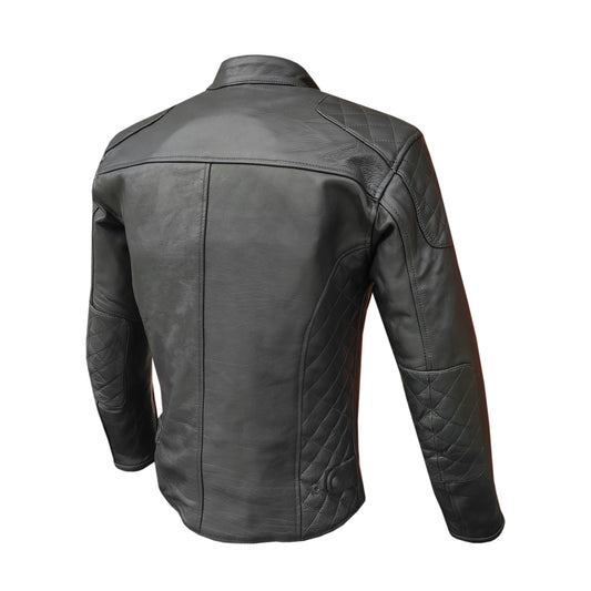 Giubbotto Moto in Pelle da Uomo Stechmoto ST 1755 Neo-Stemor Pelle Morbidissimo ST