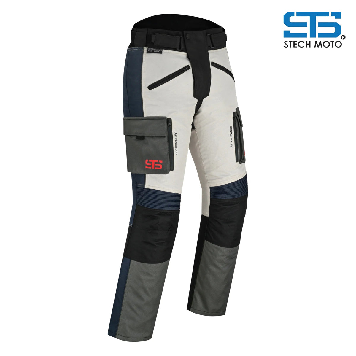 Moto Pantaloni in tessuto Tecnico S-tech ST 815 Venom-X H2Out 3 Strati 4 Stagione ST